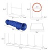 131.50"6Pack Dog Agility Training Equipment Set,White - 2 of 4