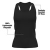 University of North Carolina Asheville Adult Women's Sport Tank Top Primary Logo, Black - image 3 of 4