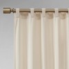 Set of 2 Bryce Poly Velvet Room Darkening Curtain Panels - image 4 of 4