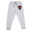 Aquaman Movie Black Manta Chibi Character Unisex Jogger Sweatpants with Pockets for Men and Women Athletic Heather - 4 of 4