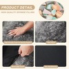 Bean Bag Chair for Indoor and Outdoor, Faux Fur Bean Bag Couch with Armrest High-Density Foam for Gaming Reading, Beanbag Chair Lazy Couch Sofa - 4 of 4