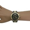 Olivia Pratt Bold Bezel 3-Dial Metal Watch - 3 of 4