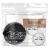 Kitsch Refillable Silicone Jars 3pc Set - Black & White Marble - 3 of 4