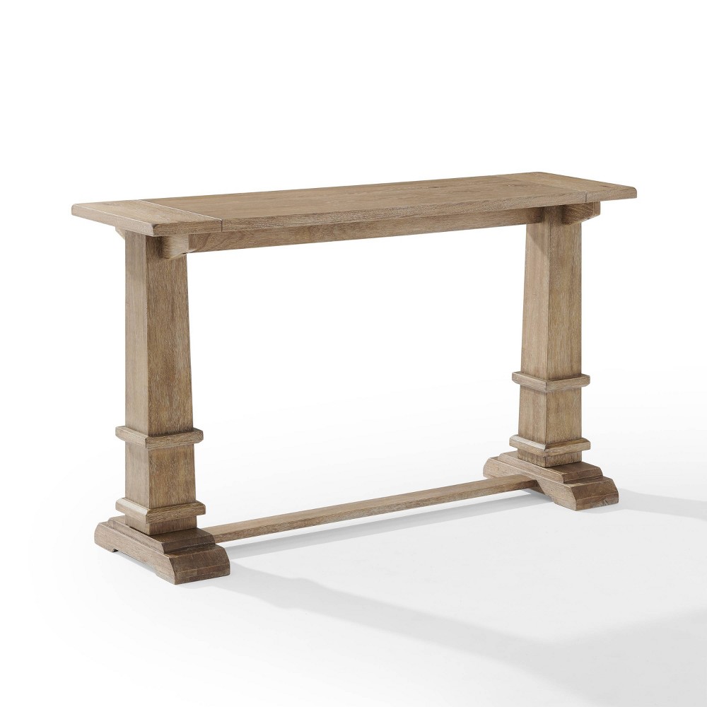 Photos - Coffee Table Crosley Joanna Console Table Rustic Brown  