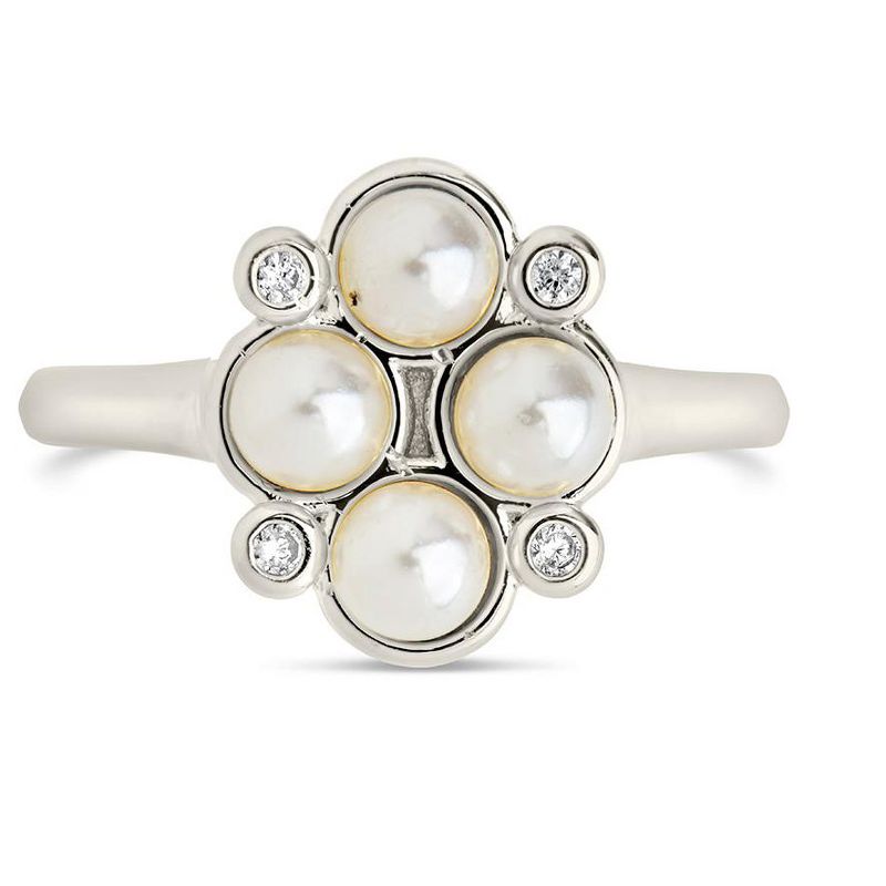 SHINE by Sterling Forever Cosetta Ring, 3 of 4