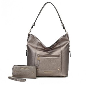 MKF Collection Jordana Shoulder Bag with Matching Wallet by Mia K - 1 of 2