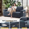 Dronkon 70" Modern Comfy Couch Sofa with Medium Firm Seat,Cover Removable,USB/Type-C Port for Living Room - 4 of 4