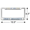 Emory University Full Size Standard License Plate Metal Frame - 4 of 4