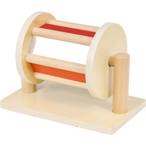MORITA INC. Montessori Wooden Spinning Drum Toy for Babies - 1 of 1