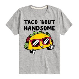 Boys' - Instant Message - Taco 'Bout Handsome Short Sleeve Graphic T-Shirt - 1 of 4