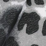 black, white