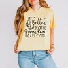 Simply Sage Market Women's Life Is Better In The Garden Short Sleeve Relaxed Fit Cropped Tee - 2 of 4