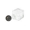 Winco Square Shakers with Stainless Steel Top, 0.5 oz - Pack of 12 - 2 of 4