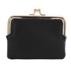 Unique Bargains Argyle Clip Buckle Coin Purse Wallet 1 Pc - 4 of 4