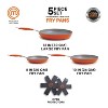 MasterChef MC3002 5 Pieces Champions Fry Pan Set Orange - 2 of 4