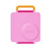 OMIEBox Insulated Bento Lunch Box with Leakproof Thermos Food Jar 3 Compartments Lunch Tote - Pink - 2 of 4