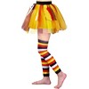 JOYFY Thanksgiving Day Costume Turkey Tutu Skirt and Socks Set for ThanksGiving Day - 3 of 4