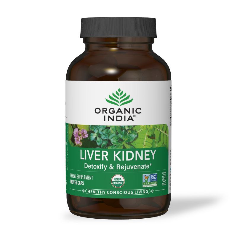 ORGANIC INDIA Liver Kidney Herbal Supplement, 1 of 3