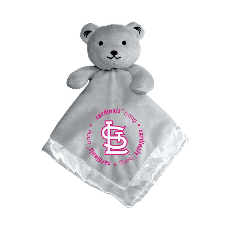Baby Fanatic Girls Pink Security Bear - MLB St. Louis Cardinals, 1 of 4