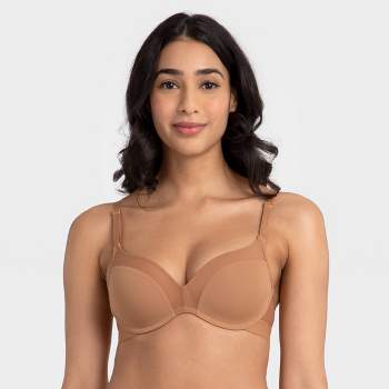  Women Push Up Bra Comfort T-Shirt Bra Padded