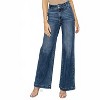 Women's High Rise Double Button Jeans - RISEN - 4 of 4