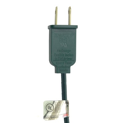 Northlight Opaque C9 Candy Cane Christmas String Lights - White and Red - 24' Green Wire - 25ct