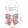 INSPIRE CHIC Women's Pre-tied Colorful Plaid Elastic Strap Party Costume Bow Ties - 2 of 4