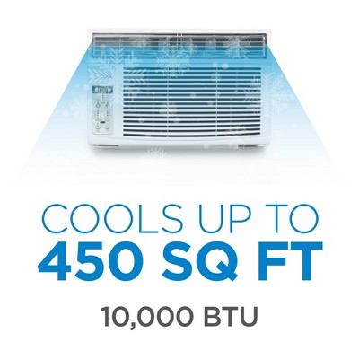 Commercial Cool 10000 BTU White Window Air Conditioner with Remote