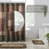 Crosswoods Patchwork Shower Curtain 72x72 - 4 of 4