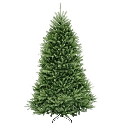 7.5ft National Christmas Tree Company Dunhill Fir Hinged Full Artificial Christmas Tree