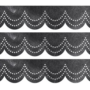 Creative Teaching Press® Chalk It Up! Dotted Scallops EZ Border, 48 Feet Per Pack, 3 Packs - 1 of 3