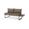 GDFStudio Johana Outdoor Aluminum V-Shaped 5 Seater Sofa Set with Cushions - 4 of 4