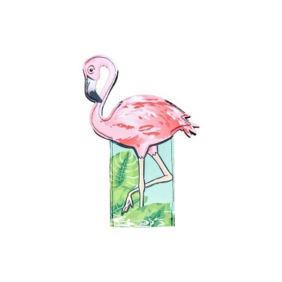 Beachcombers Pink Flamingo Insulated Soft Can Bottle Soda Pop Drink Holder Sleeve