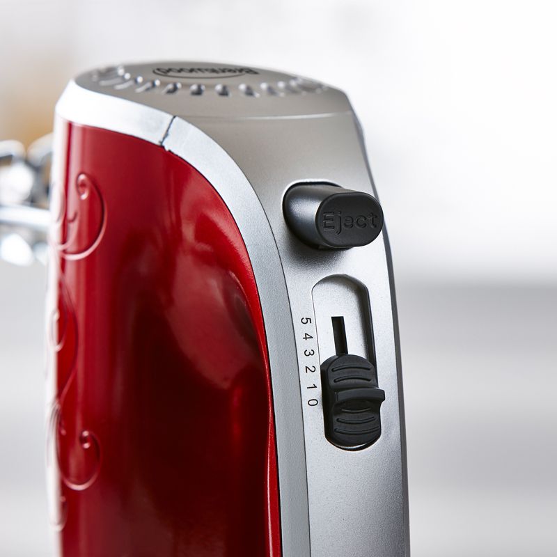 Brentwood 5 Speed Hand Mixer- Red, 4 of 9