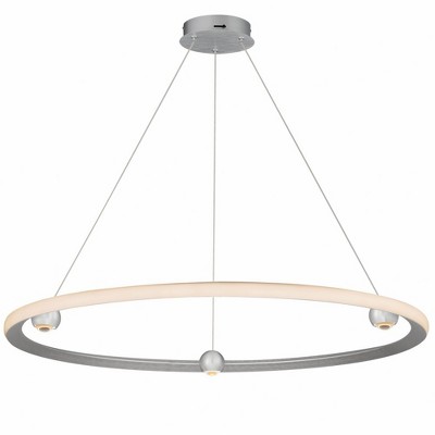ET2 Lighting Nodes 1 - Light Pendant in  Brushed Aluminum