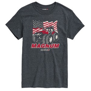 Men's - Case IH - Magnum Distressed American Flag Short Sleeve Graphic T-Shirt - 1 of 4