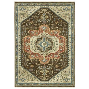 Oriental Weavers Francesca FR09M Brown/Orange Indoor Area Rug - 3'3" x 5' - 1 of 4