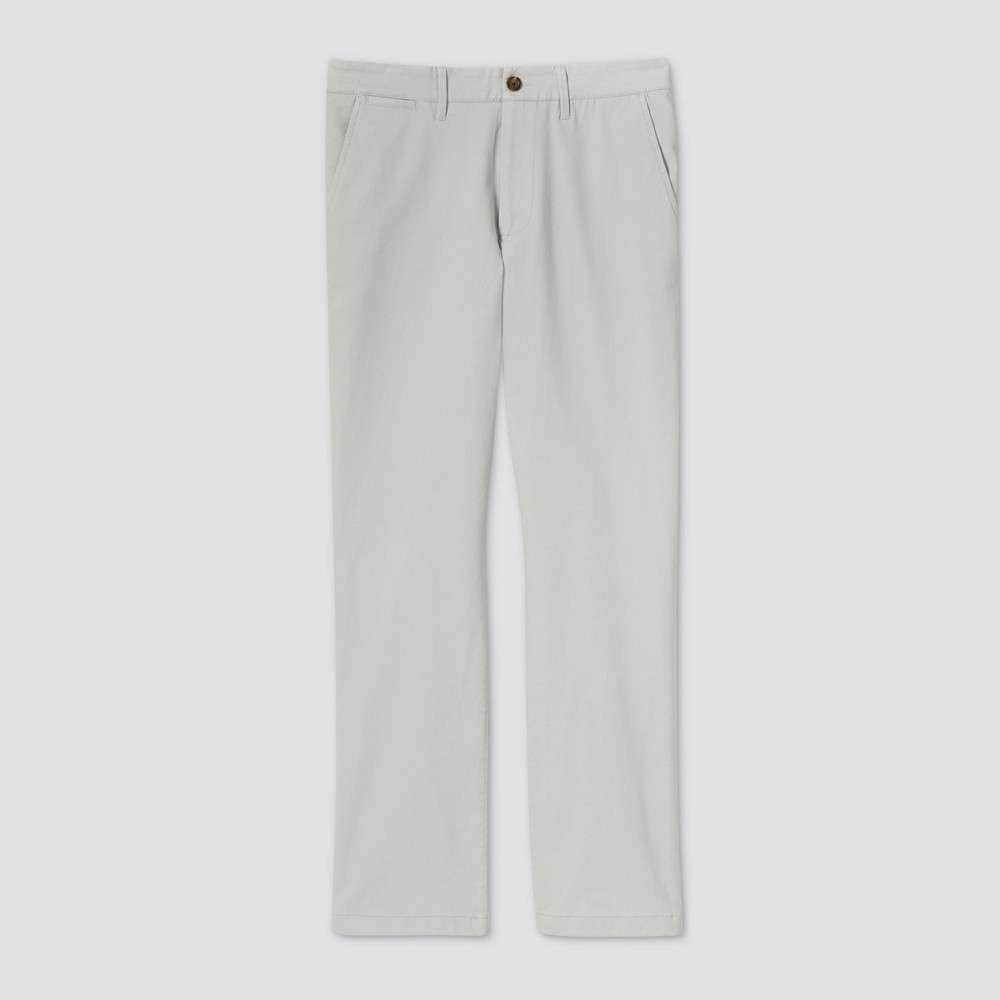 Men's Every Wear Straight Fit Chino Pants - Goodfellow & Co Masonry Gray 38x30 