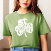 Simply Sage Market Women's St. Patrick's Day Word Shamrock Short Sleeve Graphic Tee - 2 of 3