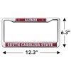 South Carolina State Alumni Logo Full Size Standard License Plate Metal Frame - 4 of 4