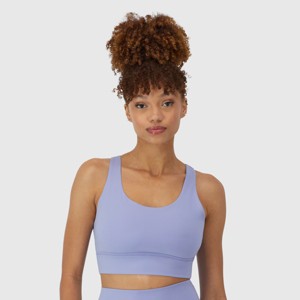 Hanes Moves Women's Crop Sports Bra, Racerback - 1 of 4