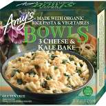 Amy's Gluten Free Frozen Three Cheese Kale Bowl - 8.5oz