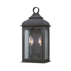 Troy Lighting Henry Street 2 - Light Wall Light in  Colonial Iron Clear Seeded Shade - 1 of 1