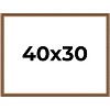 PosterPalooza | Classic Gold Picture Frame - UV Acrylic, Backing Board, Hanging Hardware Included - 2 of 4