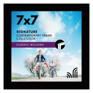 Americanflat Picture Frame with shatter-resistant glass - Wall Mounted Horizontal and Vertical Formats - 1 of 4