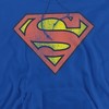 Men's Dc Retro Supes Logo Distressed Pull-Over Hoodie - 2 of 4