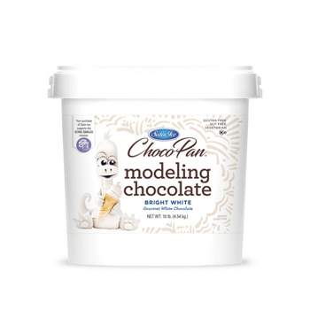 Satin Ice Chocopan Bright White Modeling Chocolate, 1 Lb : Target