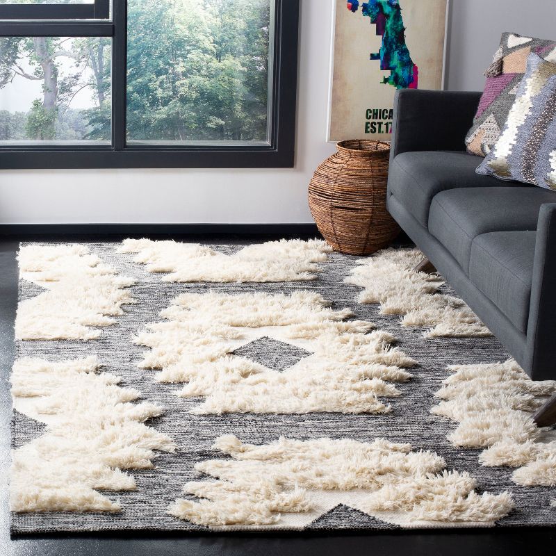 Kenya KNY452 Hand Woven Global Area Rug  - Safavieh, 2 of 5