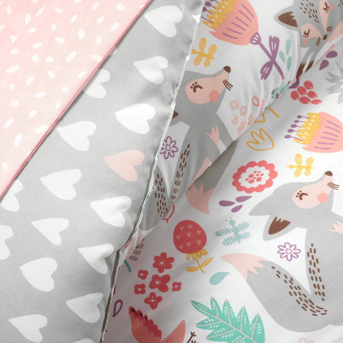 Kids' Pixie Fox with Sheet Comforter Set - Lush Décor - thumbnail 4
