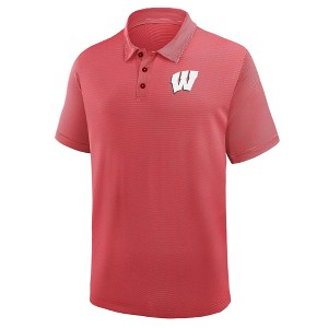 NCAA Wisconsin Badgers Men's Polo Shirt - 1 of 3
